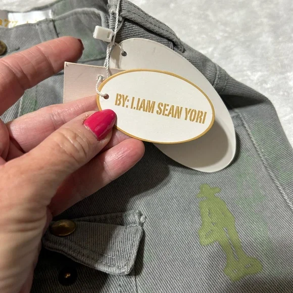 NWT DasYori Toy Soldier Men’s Flare Streetwear Jeans - Picture 5 of 11